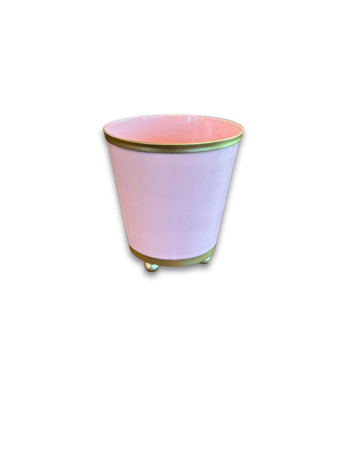 Tole Cachepot Planter