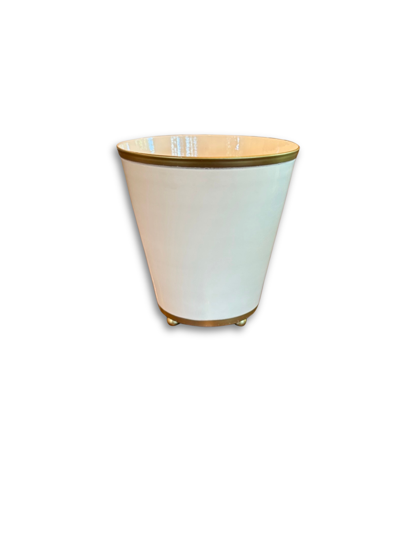 Tole Cachepot Planter