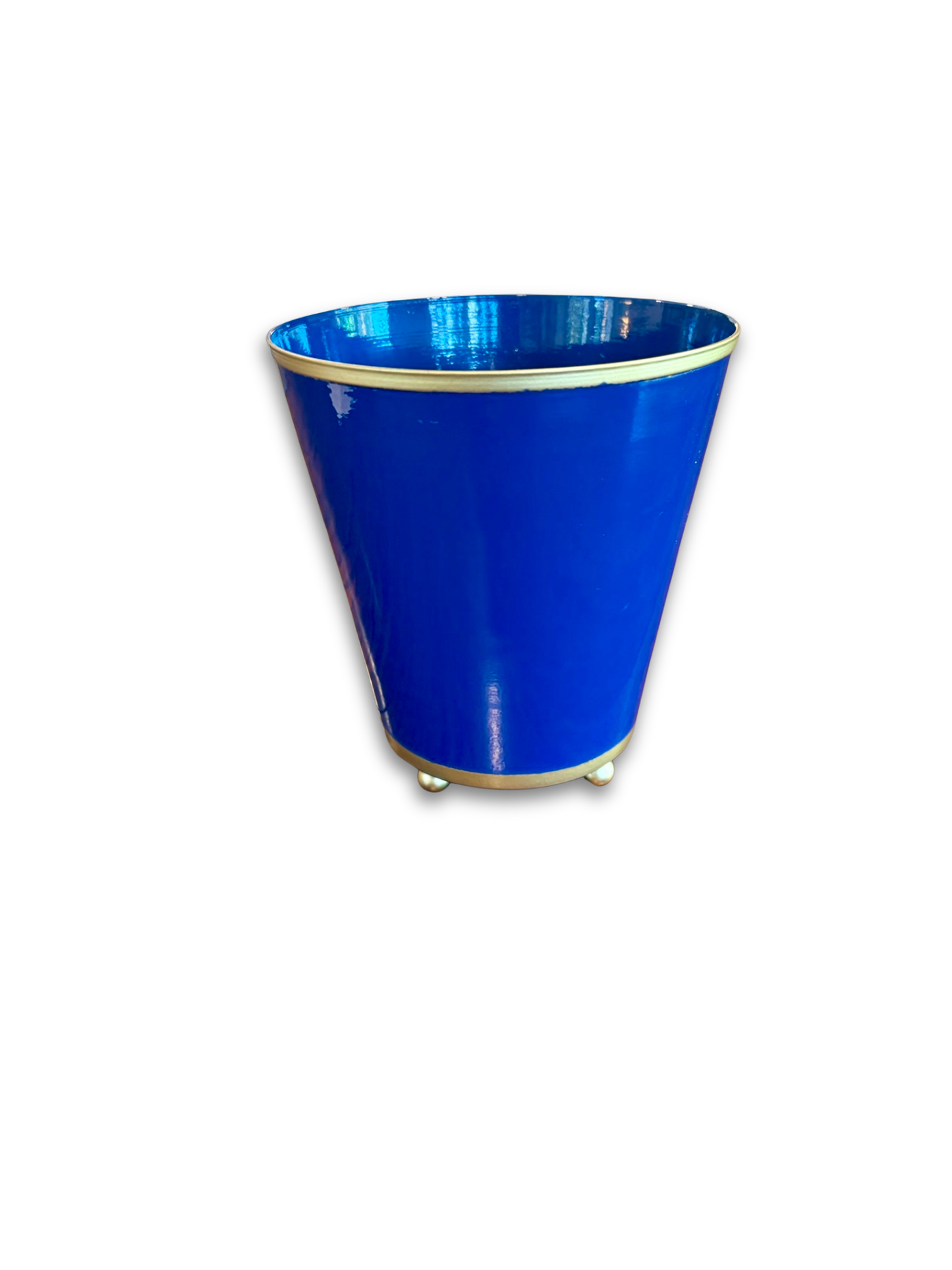 Tole Cachepot Planter