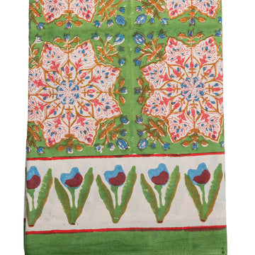 Block Print Cotton Tablecloth