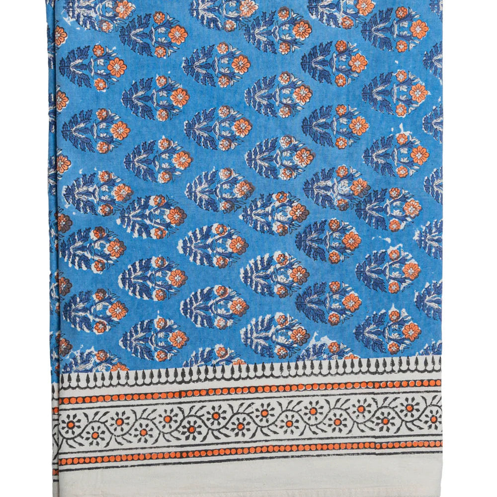 Block Print Cotton Tablecloth