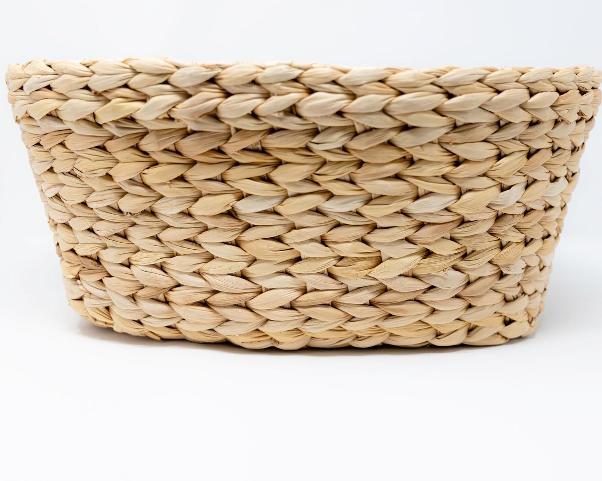 Banana Weave Oval Basket | Decorative Footbath Planter