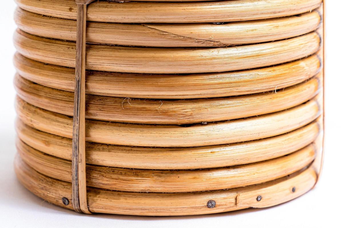 Classic Cane Cachepot | Handwoven Garden Planter