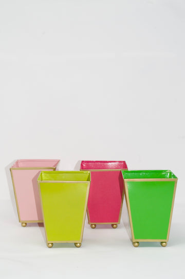 Tole Cachepot Planter