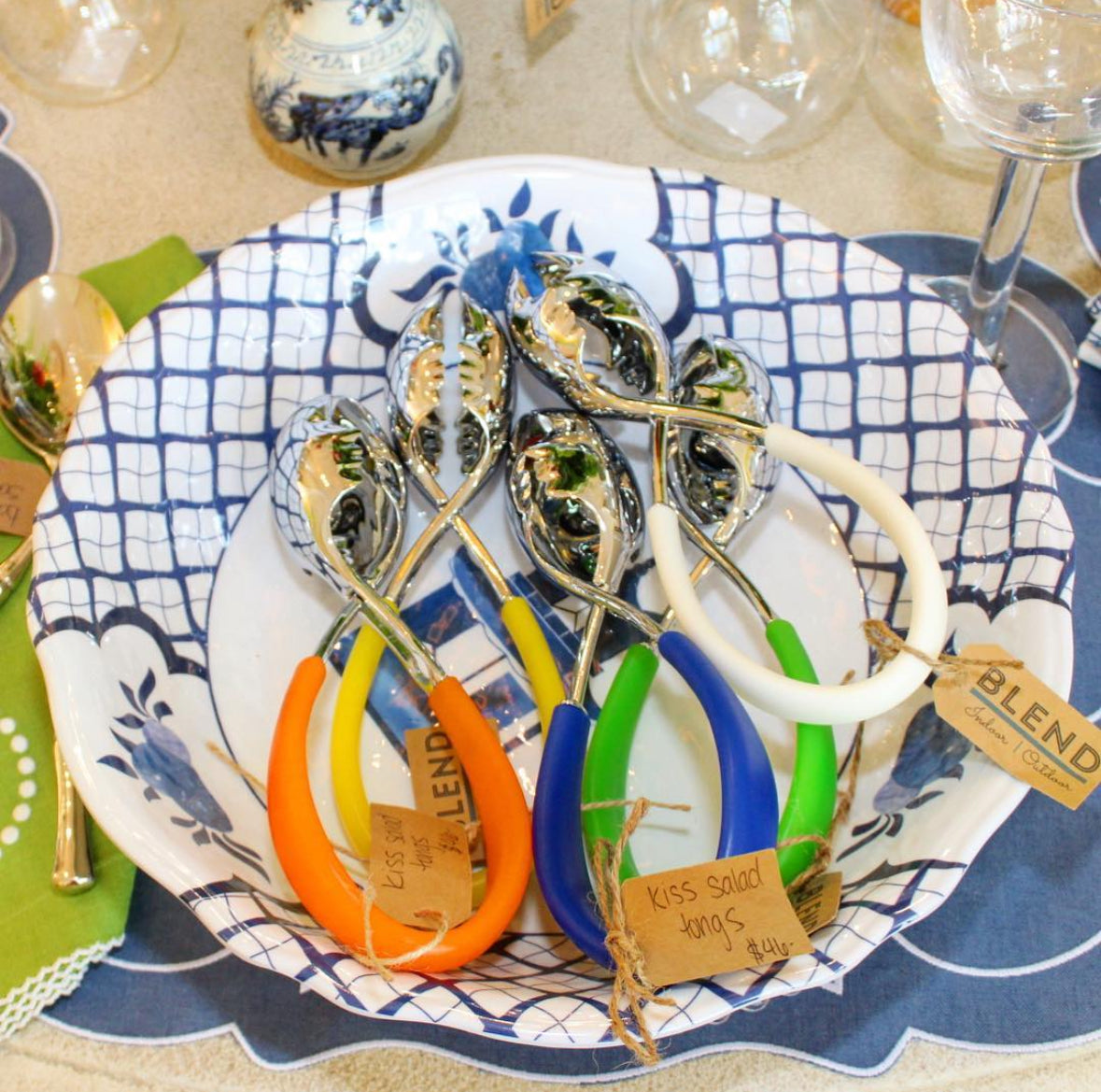Kissing Salad Tongs