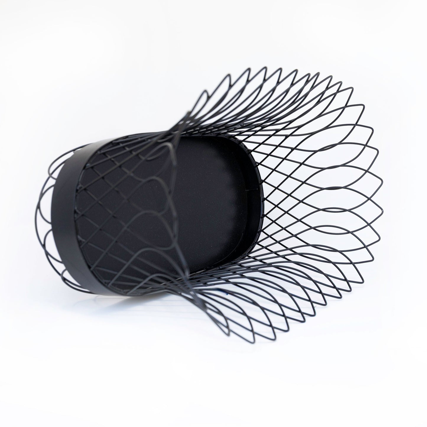 Elegant French Wire Metal Planter Basket