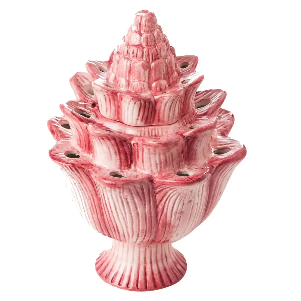 Porcelain Artichoke Tulipiere Vase