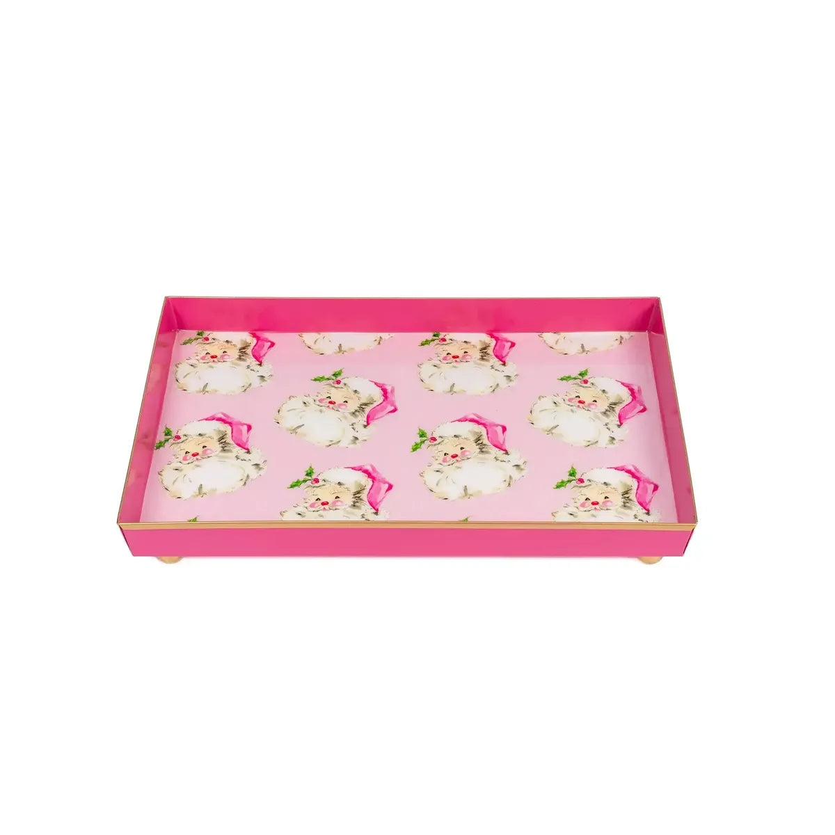 Retro Modern Santa Tray