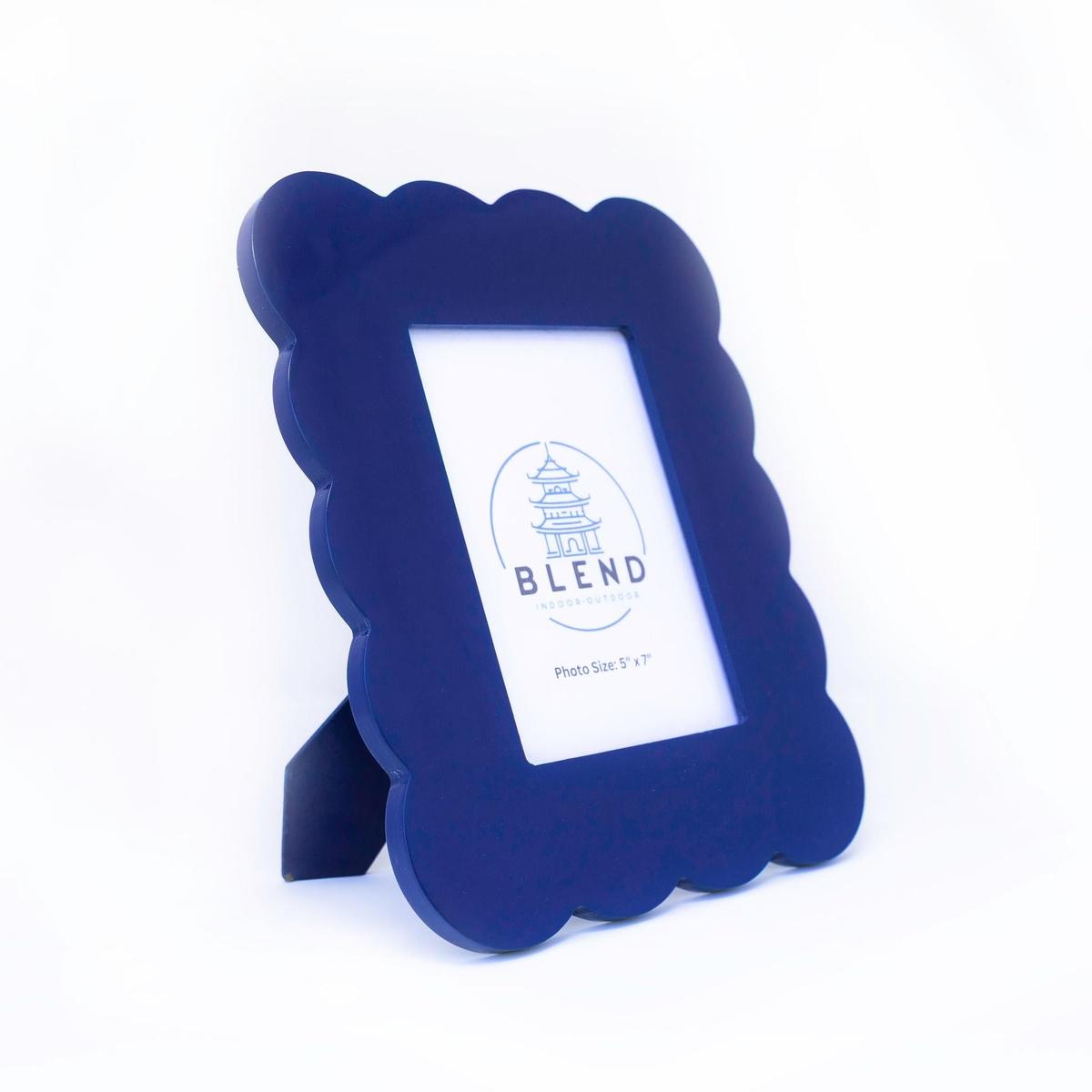 Scalloped Lacquer Photo Frame | 4x6 | 5x7
