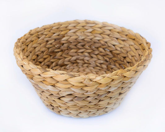 Tapered Banana Weave Planter | Decorative Cachepot Planter