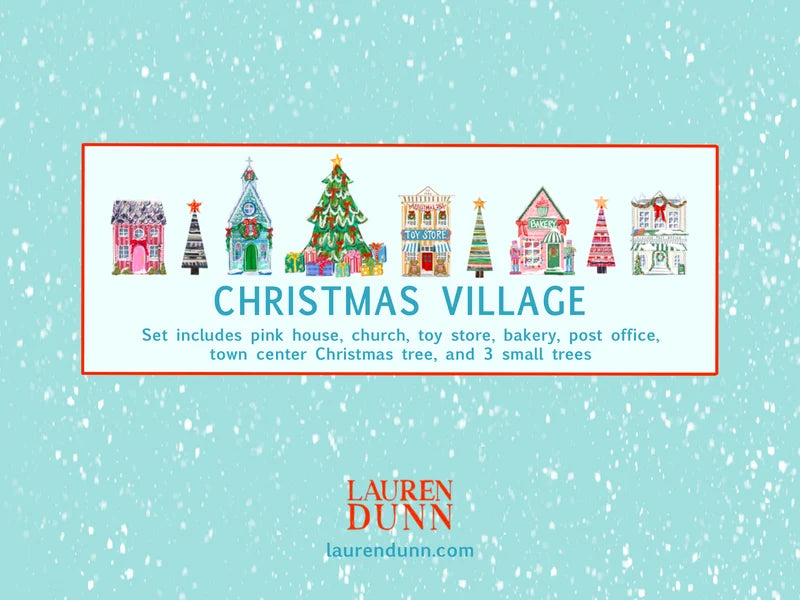 Mini Christmas Village Set | Presale