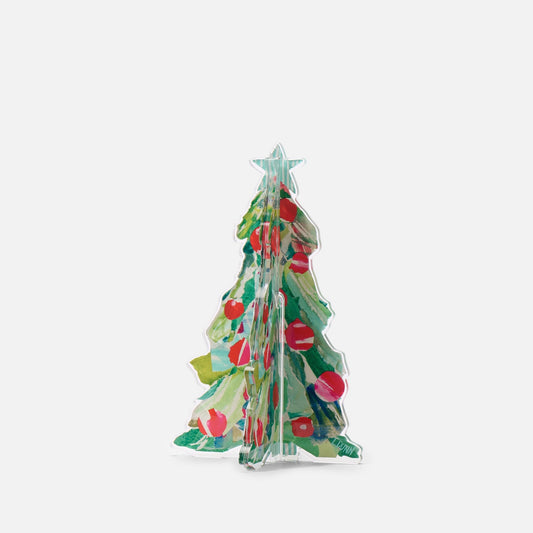 Merry 3-D Tree Set