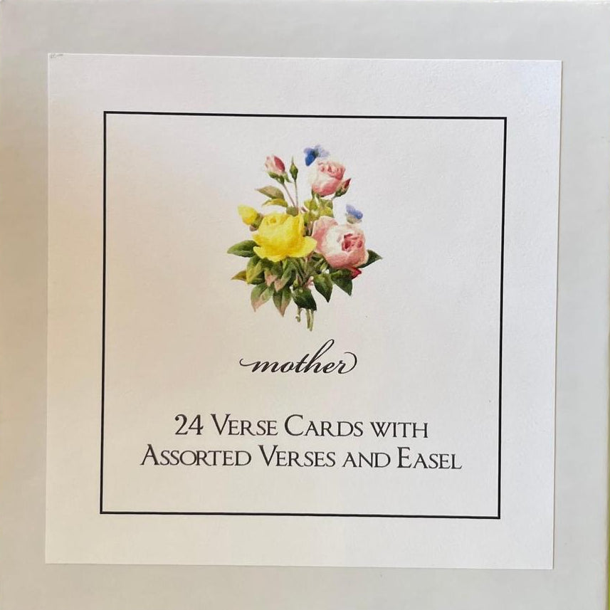 Assorted Verse Cards | Sentimental Gift with Display Easel