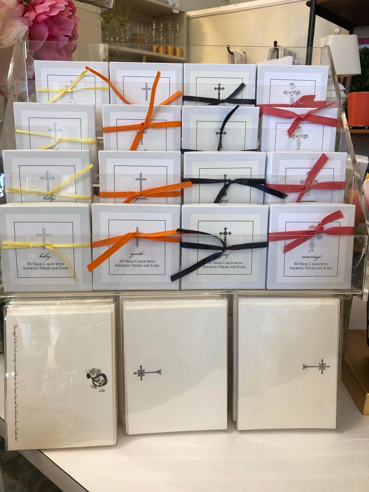 Assorted Verse Cards | Sentimental Gift with Display Easel