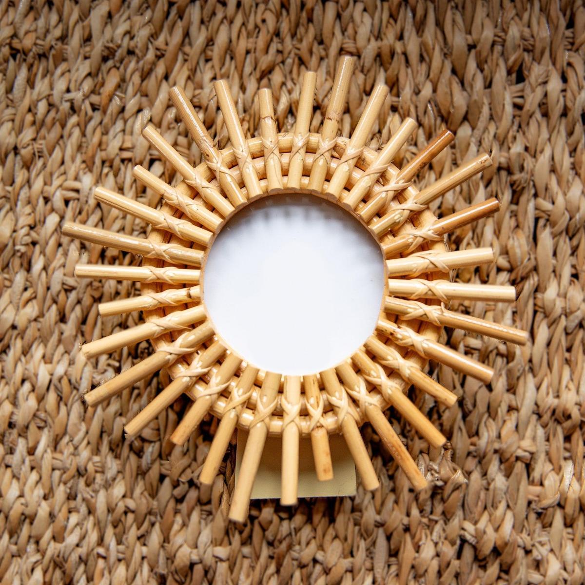 Bamboo Sunburst Frame