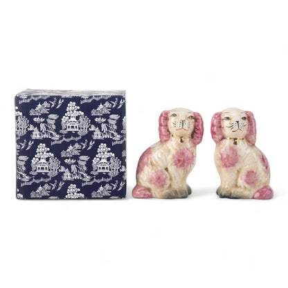 Mini Porcelain Staffordshire Dogs