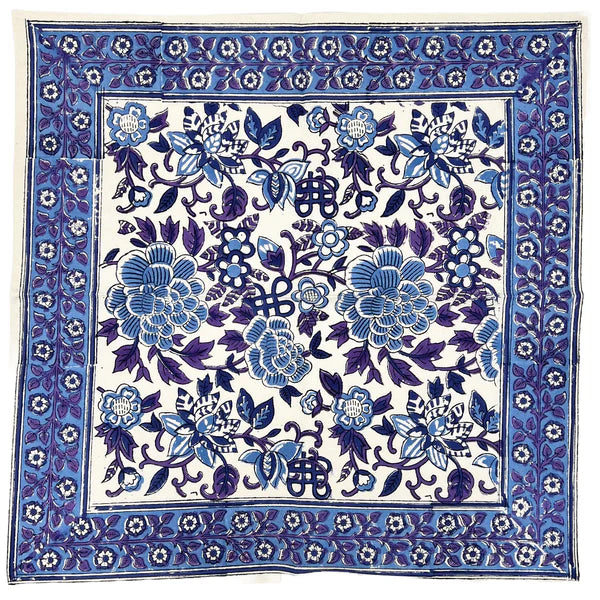 Block Print Cotton Table Napkins (Set of 4)