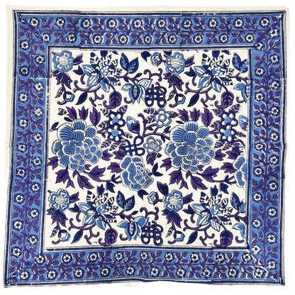 Block Print Cotton Table Napkins (Set of 4)