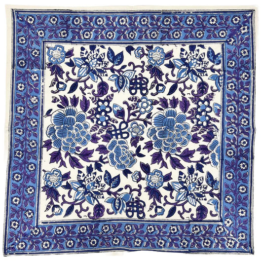 Block Print Cotton Table Napkins (Set of 4)