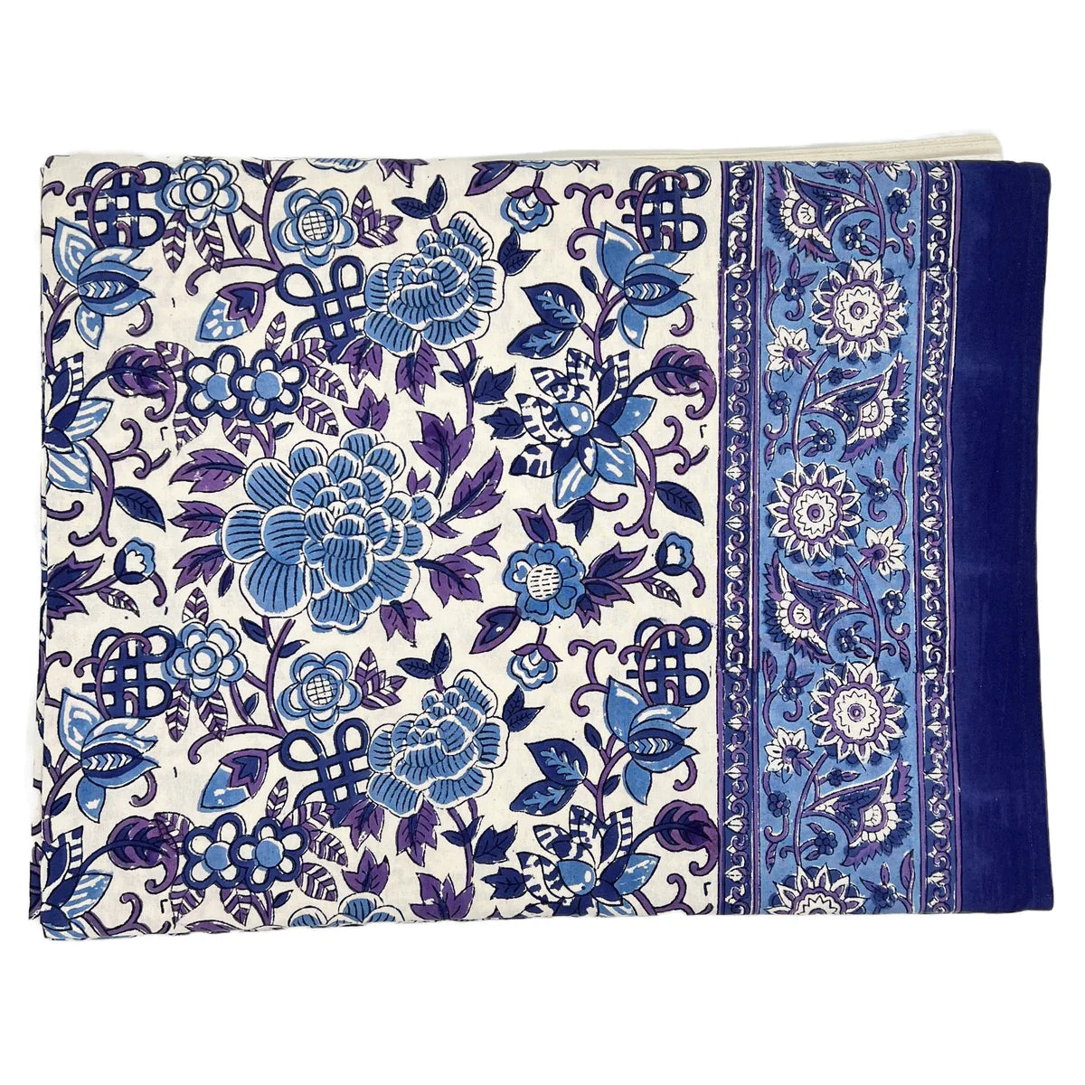 Block Print Cotton Tablecloth