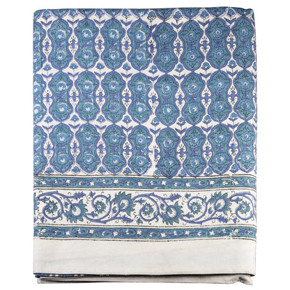 Block Print Cotton Tablecloth