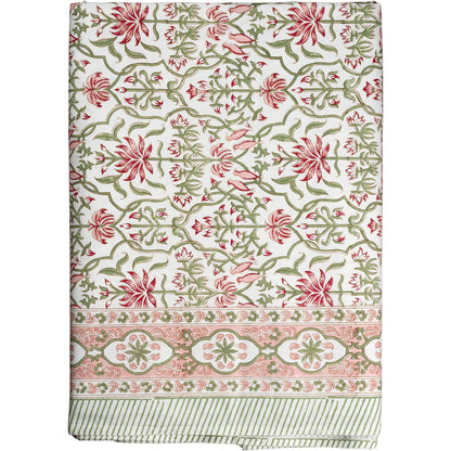 Block Print Cotton Tablecloth