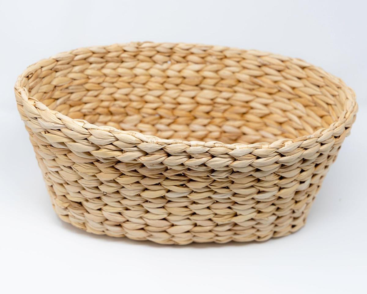 Banana Weave Oval Basket | Decorative Footbath Planter