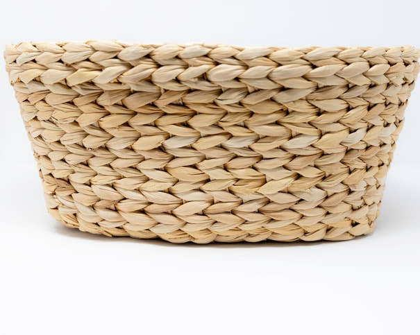 Banana Weave Oval Basket | Decorative Footbath Planter