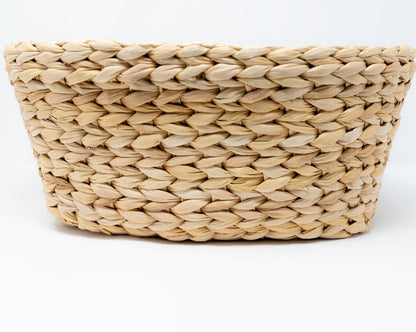 Banana Weave Oval Basket | Decorative Footbath Planter
