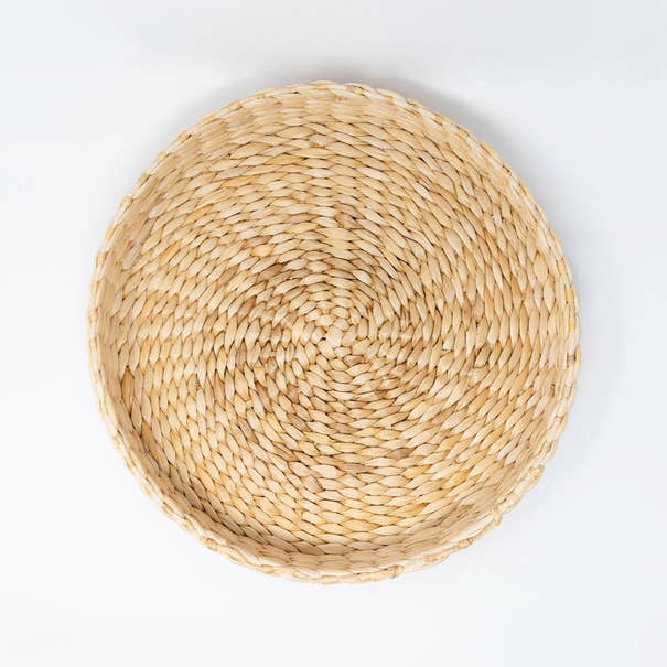 Banana Weave Tray | Handwoven Natural Serving or Styling Tray