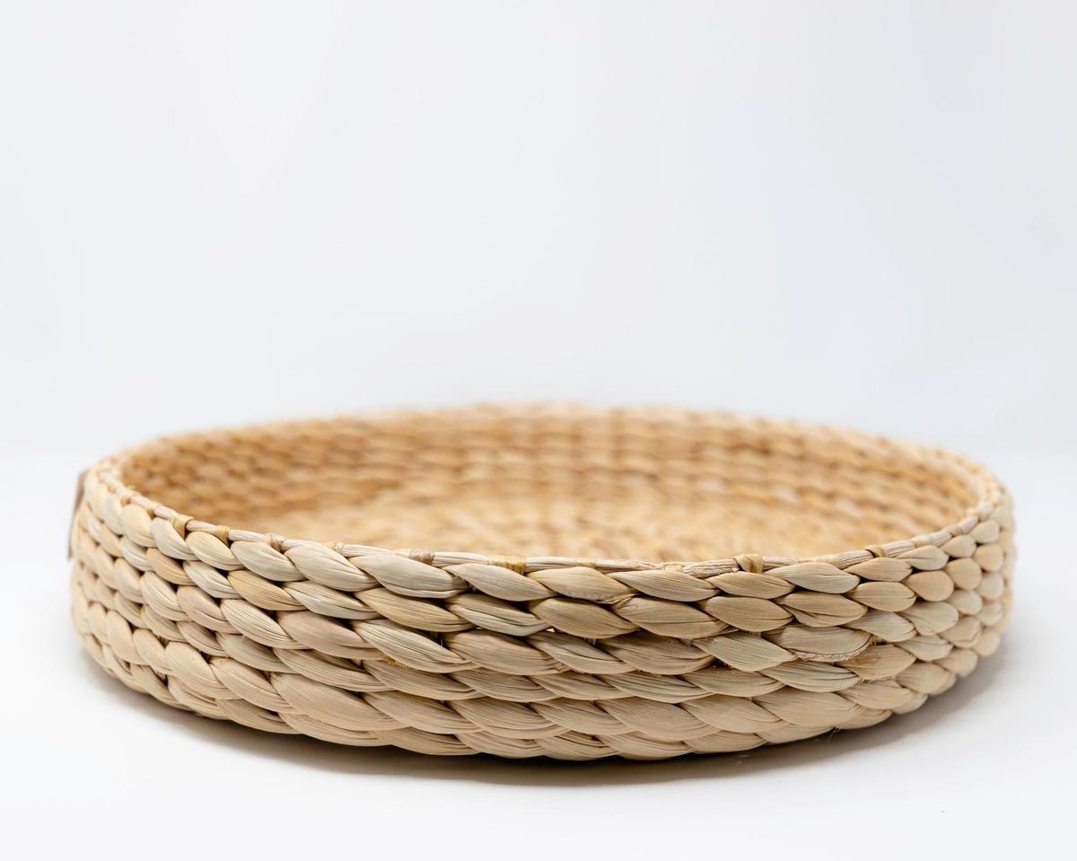 Banana Weave Tray | Handwoven Natural Serving or Styling Tray