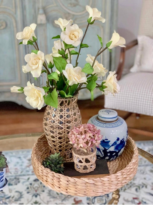 Banana Weave Tray | Handwoven Natural Serving or Styling Tray