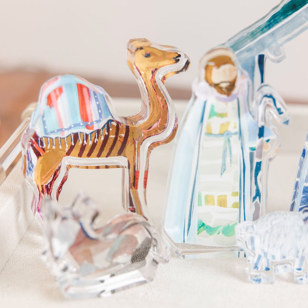 Lauren Dunn Collected Nativity complete scene