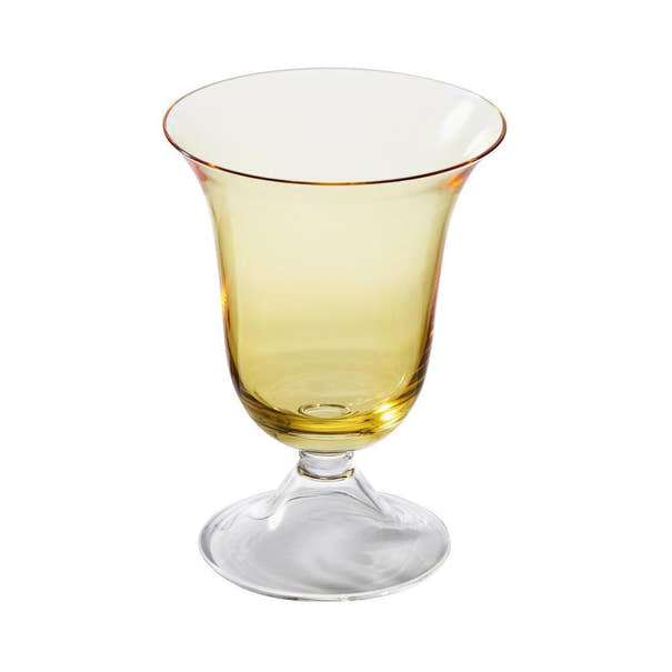 Footed Water Glass