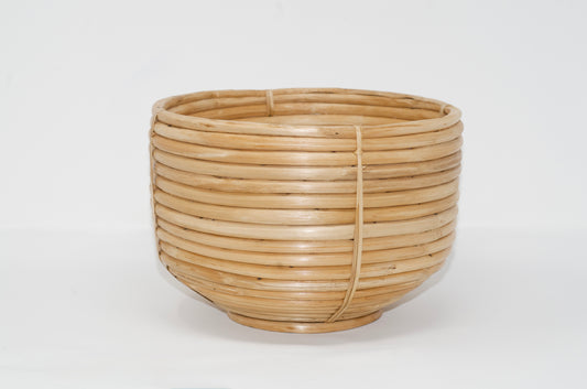 Footed Cane Bowl