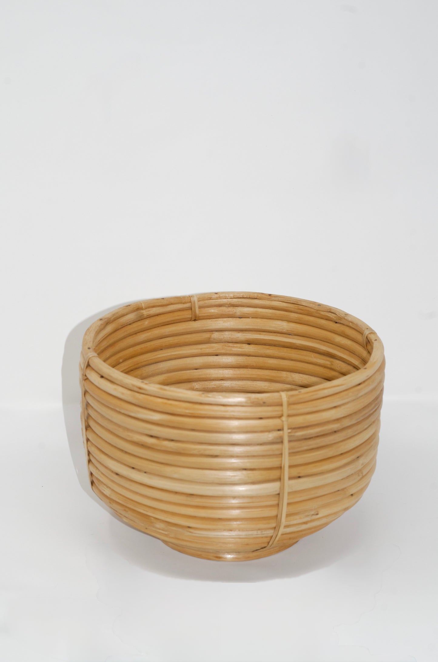 Footed Cane Bowl