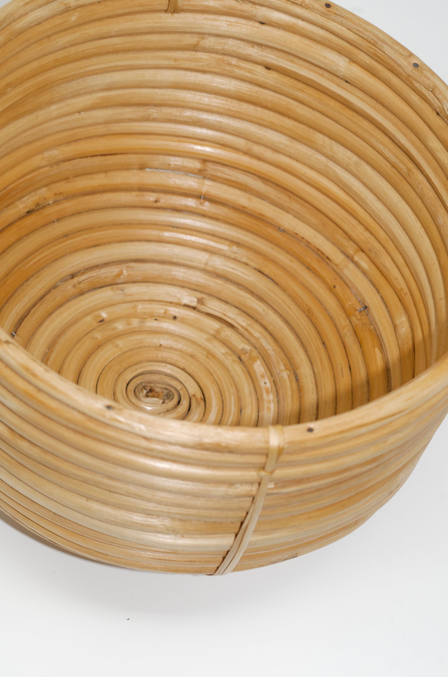 Footed Cane Bowl