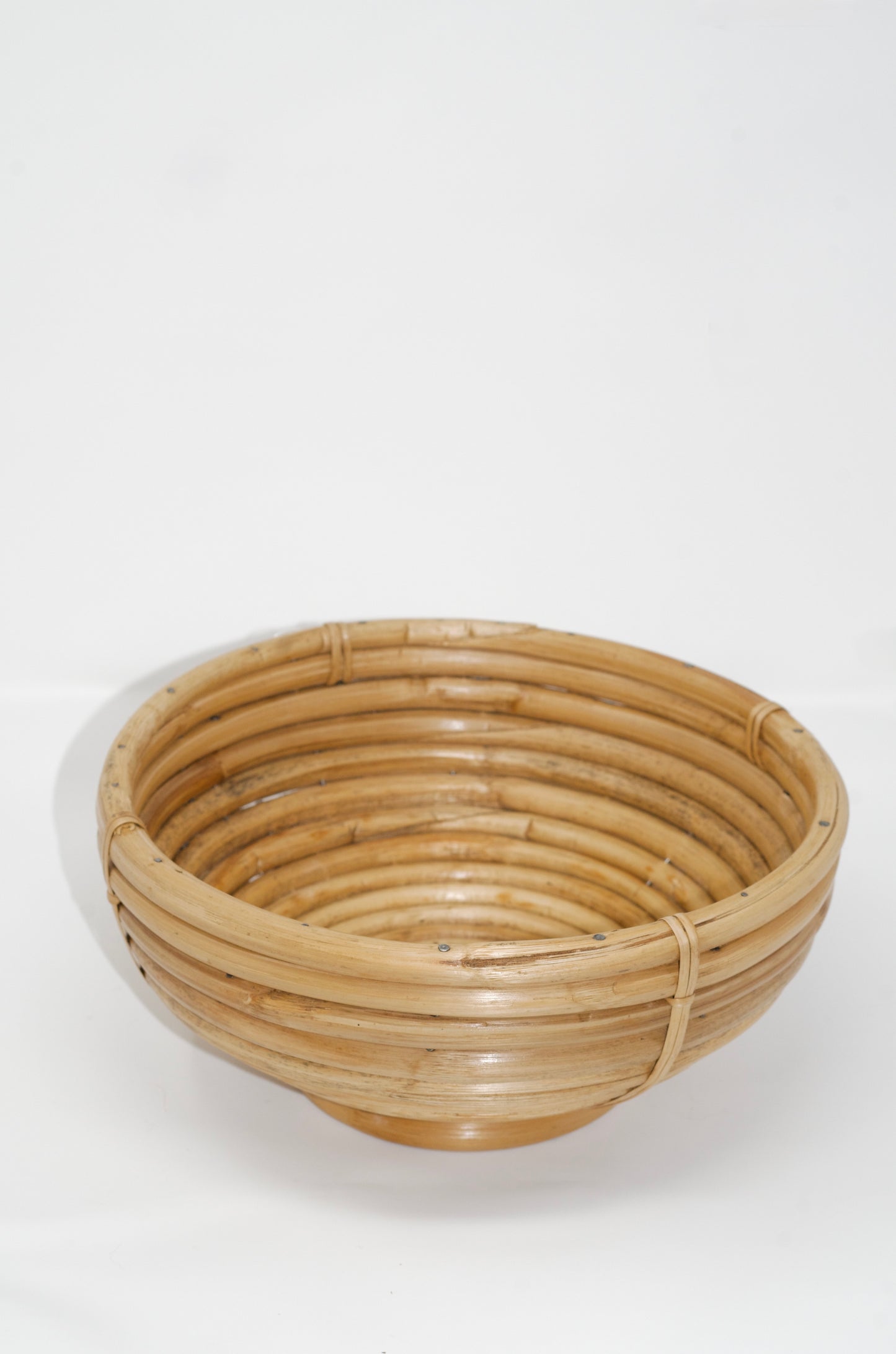 Footed Cane Bowl