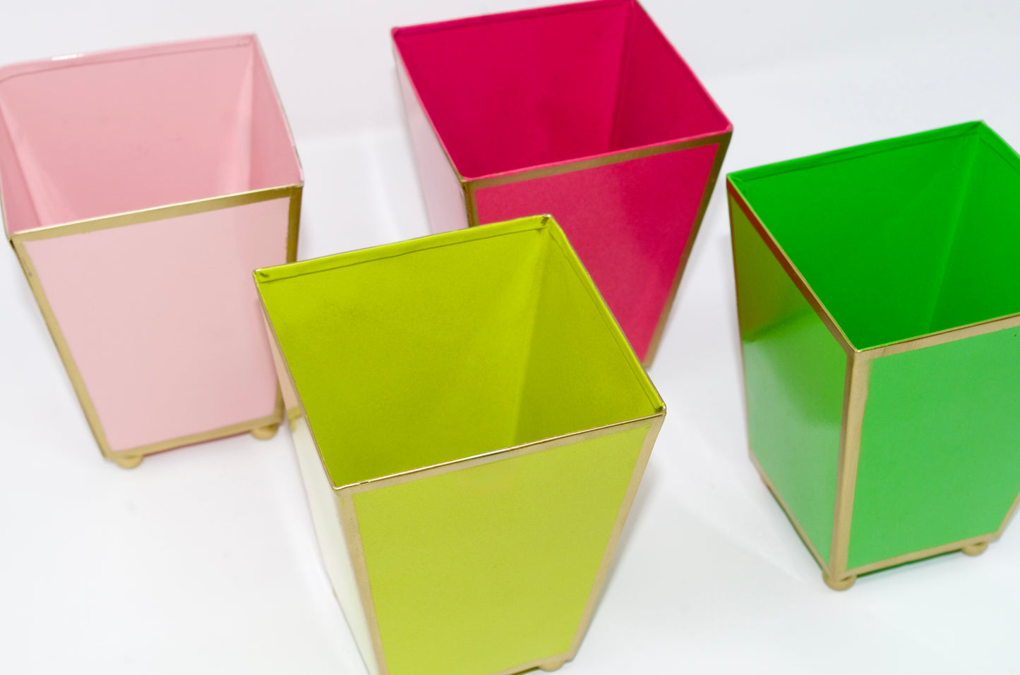 Tole Cachepot Planter