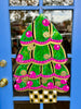 Christmas Tree Decorative Door Hanger - Hand Painted by Artist