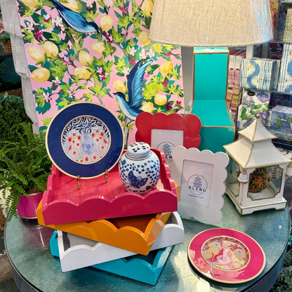 Blue and White Porcelain Butterfly Ginger Jar