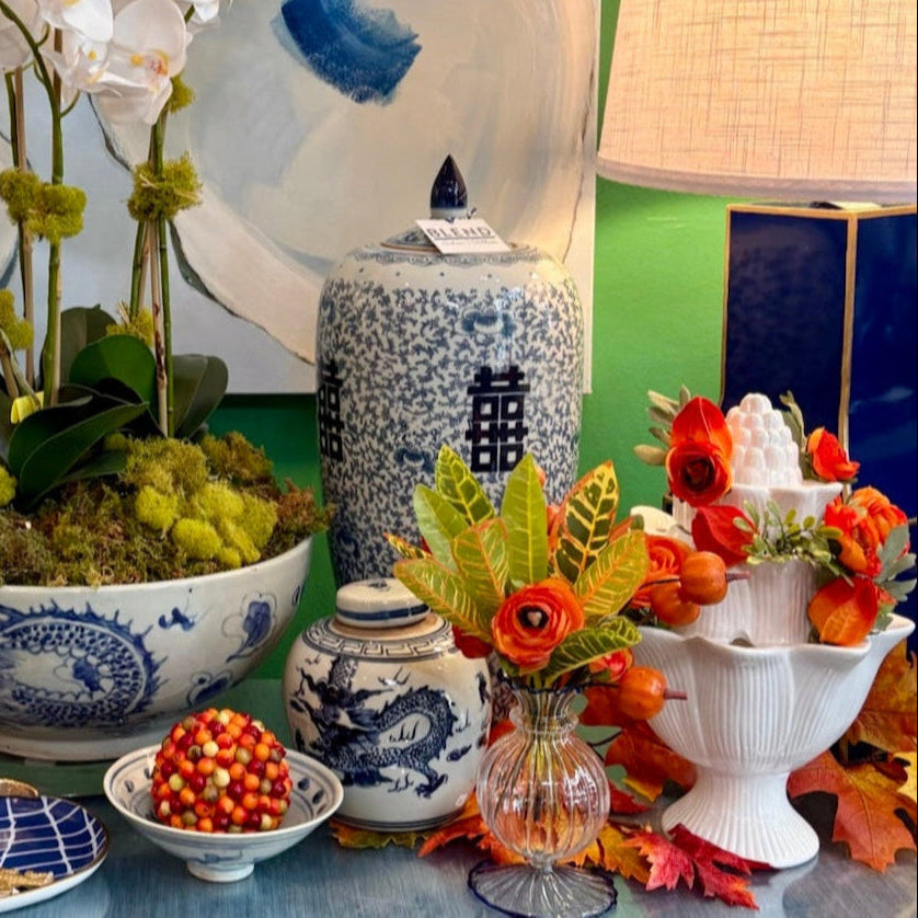 Porcelain Artichoke Tulipiere Vase