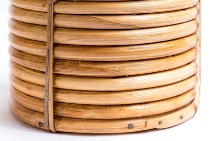 Classic Cane Planter | Handwoven Garden Cachepot