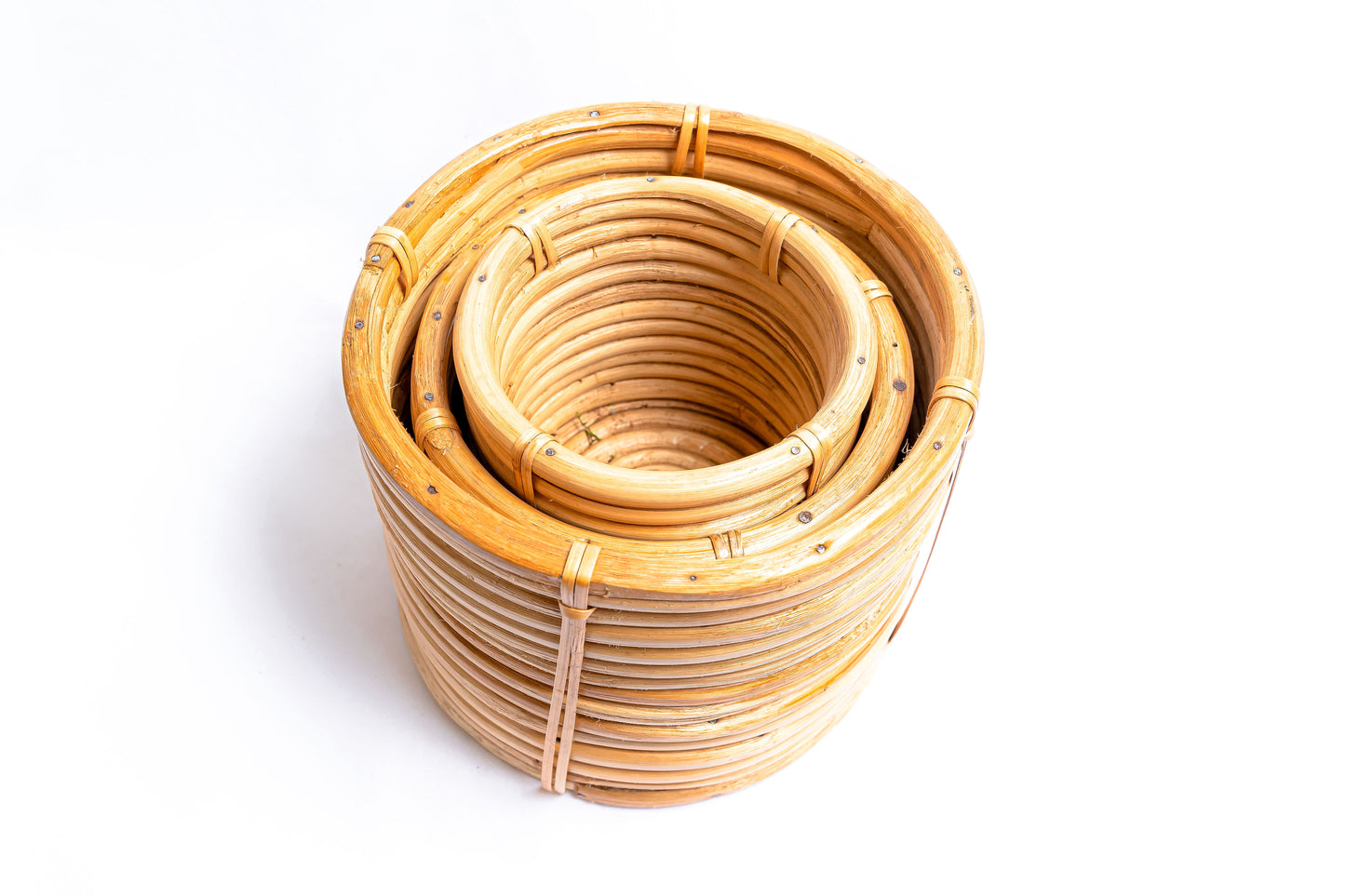 Classic Cane Planter | Handwoven Garden Cachepot