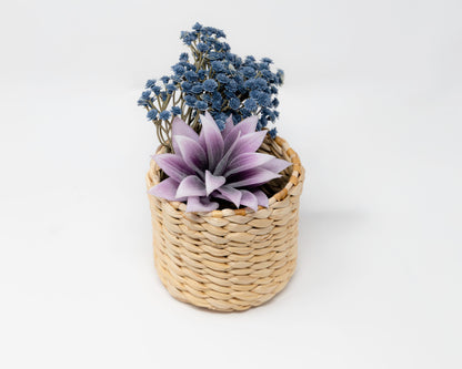 Classic Banana Weave Planter | Natural Woven Cachepot