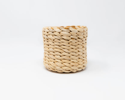 Classic Banana Weave Planter | Natural Woven Cachepot
