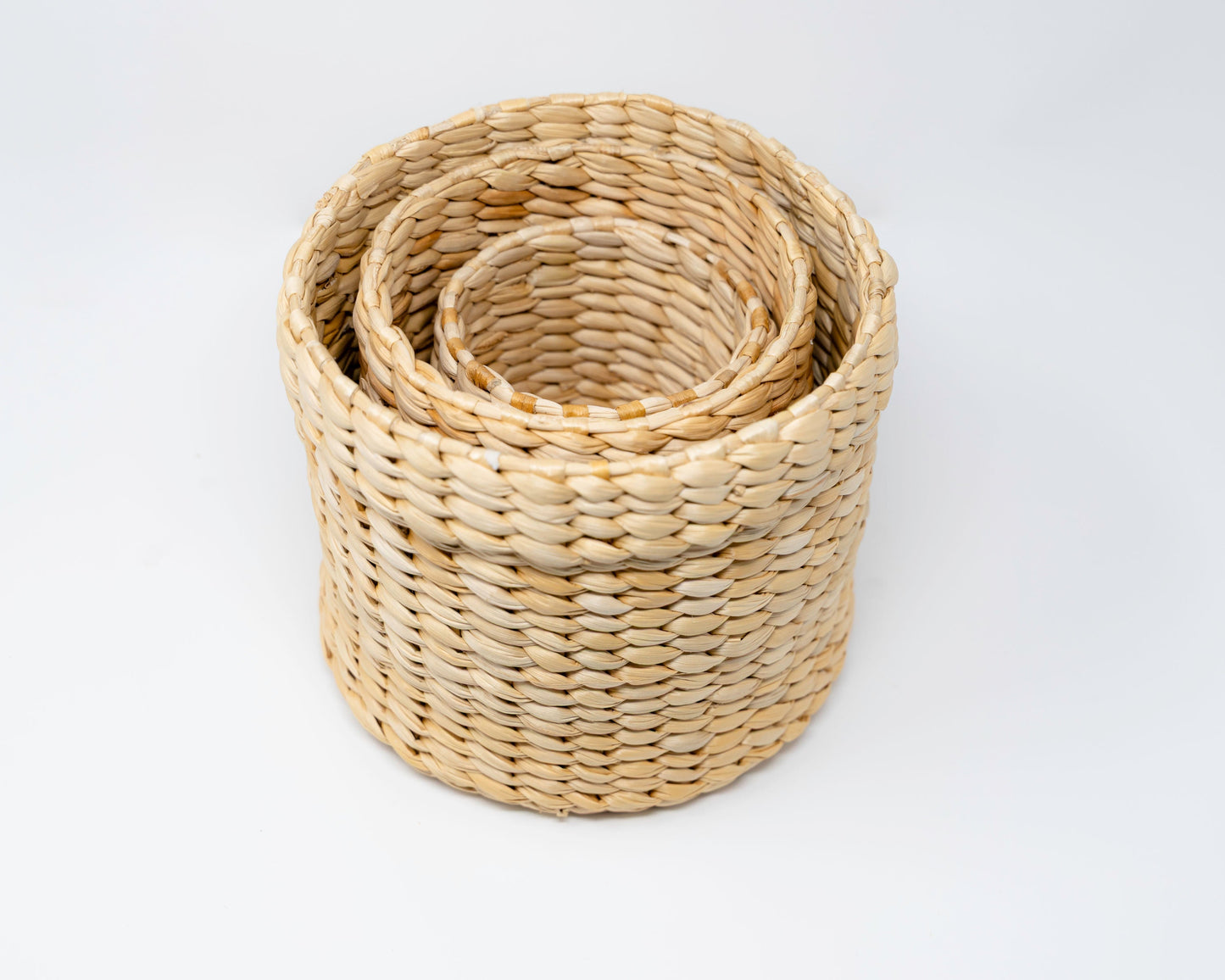 Classic Banana Weave Planter | Natural Woven Cachepot