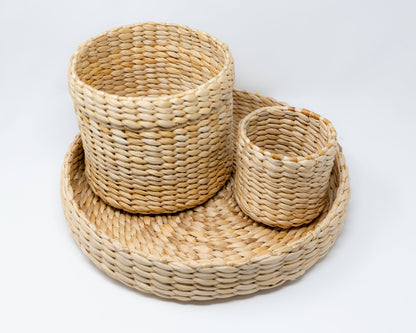Banana Weave Tray | Handwoven Serving or Styling Tray