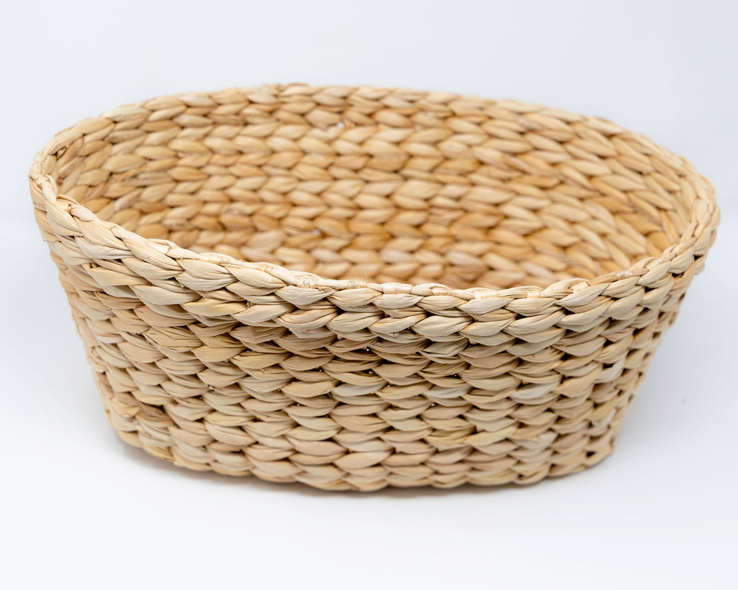 Banana Weave Oval Basket | Decorative Footbath Planter