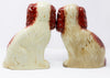 Pair of Porcelain Staffordshire Dogs - Large